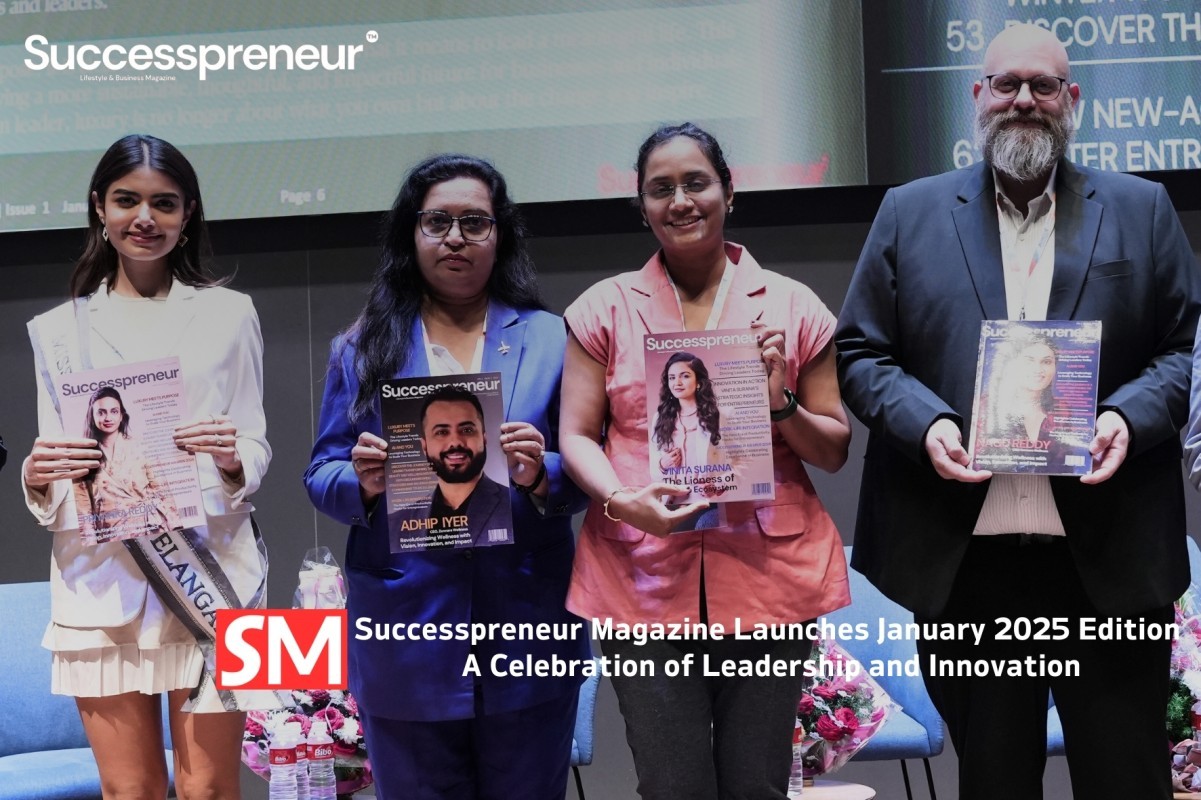 Successpreneur Magazine Launches January 2025 Edition: A Celebration of Leadership and Innovation