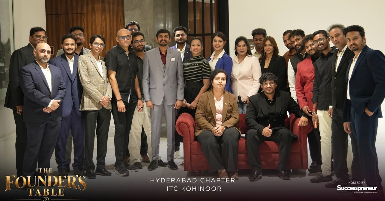 The Founder’s Table – Hyderabad Chapter: Where Conversations Turned Into Connections